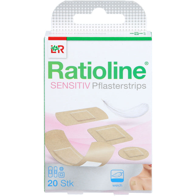 RATIOLINE sensitive Pflasterstrips in 4 Größen