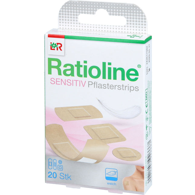 RATIOLINE sensitive Pflasterstrips in 4 Größen