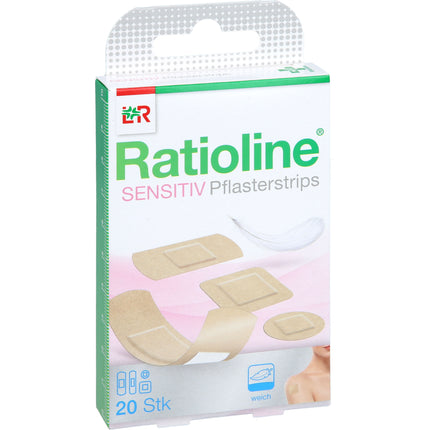RATIOLINE sensitive Pflasterstrips in 4 Größen