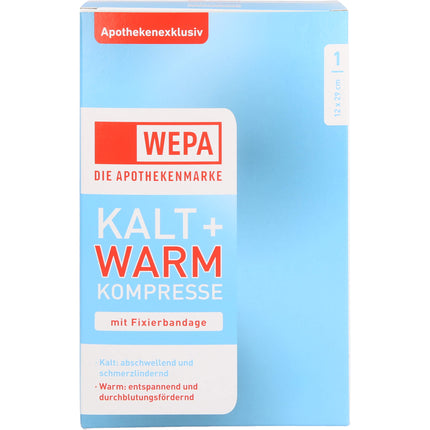 KALT-WARM Kompresse 12x29 cm mit Fixierband