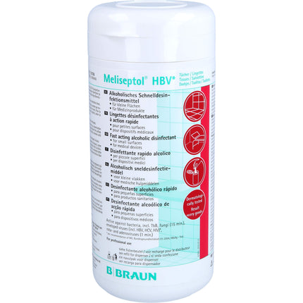 MELISEPTOL HBV Tücher Spenderbox