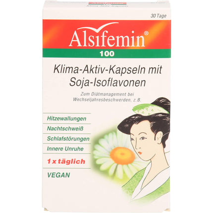 ALSIFEMIN 100 Klima-Aktiv m.Soja 1x1 Kapseln