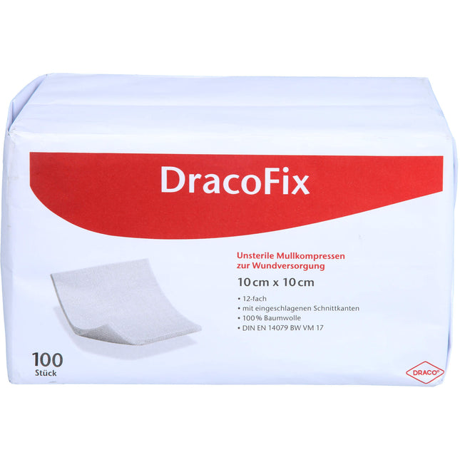 DRACOFIX OP-Kompressen 10x10 cm unsteril 12fach