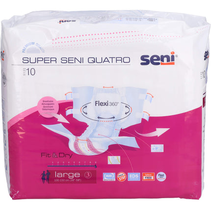 SENI Super Quatro Inkontinenzslip L