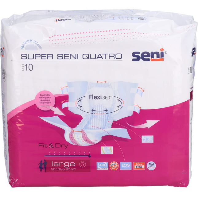SENI Super Quatro Inkontinenzslip L