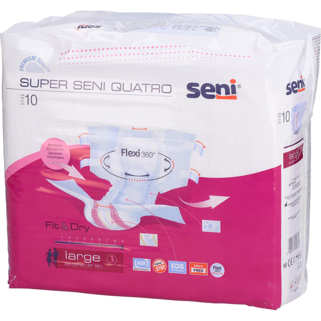 SENI Super Quatro Inkontinenzslip L