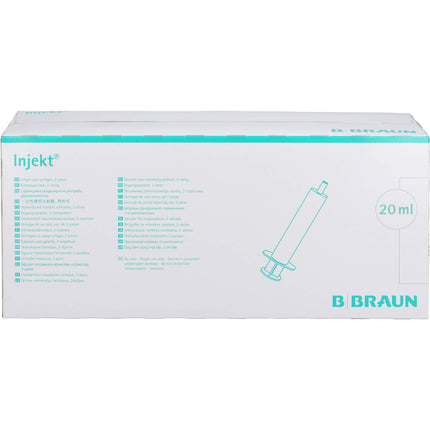 INJEKT Solo Spritze 20 ml Luer exzentrisch PVC-fr.