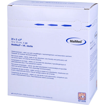 VLIESKOMPRESSEN steril 10x10 cm