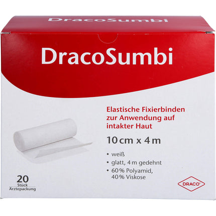 DRACOSUMBI Fixierbinde 10 cmx4 m weiß