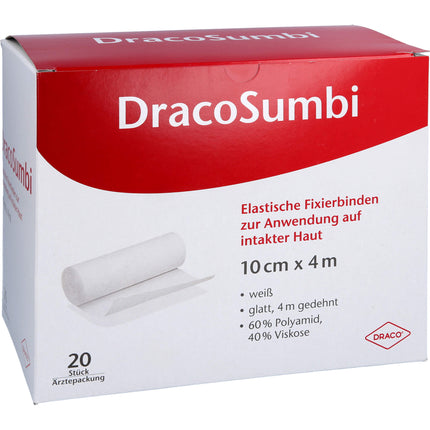 DRACOSUMBI Fixierbinde 10 cmx4 m weiß
