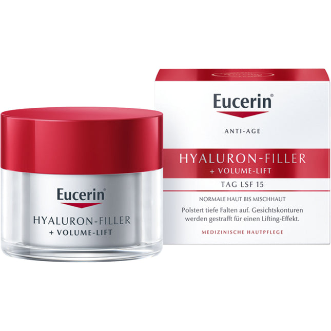 EUCERIN Anti-Age VOLUME-FILLER Tag norm./Mischhaut