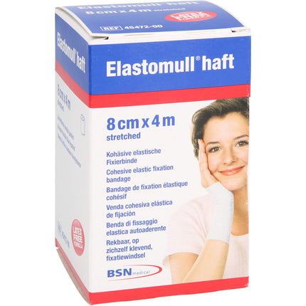 ELASTOMULL haft 8 cmx4 m Fixierbinde