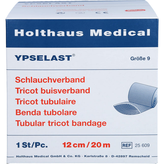 SCHLAUCHVERBAND YPSELAST Gr.9 20 m weiß