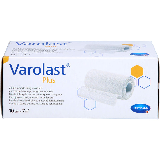 VAROLAST Plus Zinkleimbinde 10 cmx7 m