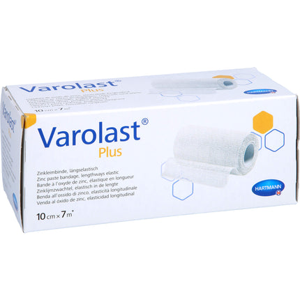 VAROLAST Plus Zinkleimbinde 10 cmx7 m