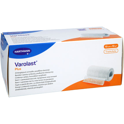 VAROLAST Plus Zinkleimbinde 10 cmx10 m