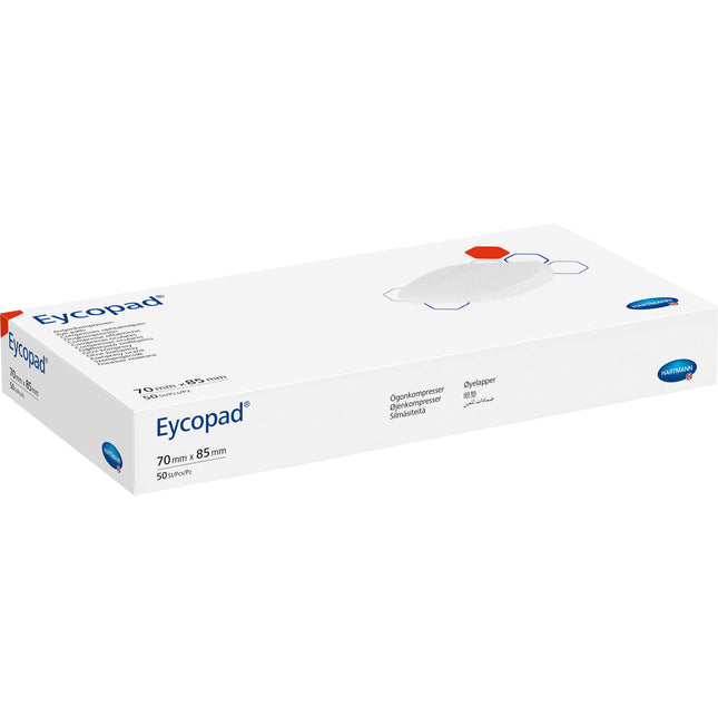 EYCOPAD Augenkompressen 70x85 mm unsteril