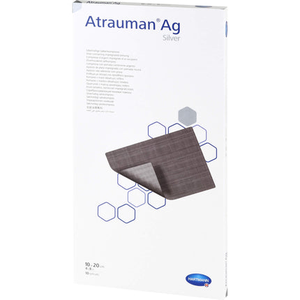 ATRAUMAN Ag 10x20 cm steril Kompressen