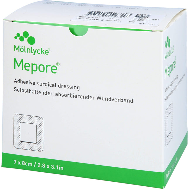 MEPORE Wundverband steril 7x8 cm