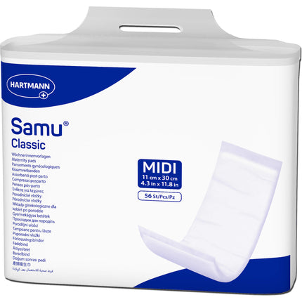 SAMU Wöchnerinnen Vorlagen Classic midi 11x30 cm