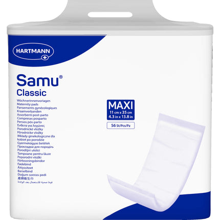 SAMU Wöchnerinnen Vorlagen Classic maxi 11x35 cm