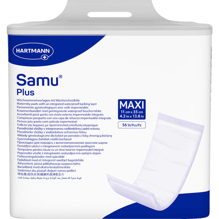 SAMU Wöchnerinnen Vorlagen Plus maxi 11x35 cm