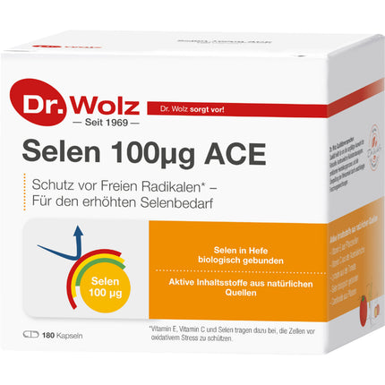 SELEN ACE 100 µg 180 Tage Kapseln