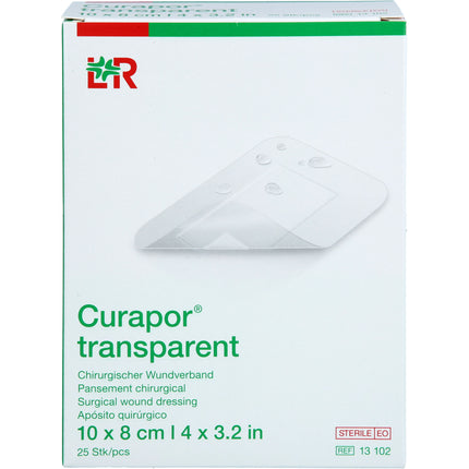 CURAPOR Wundverband steril transparent 8x10 cm