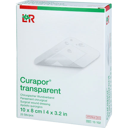 CURAPOR Wundverband steril transparent 8x10 cm