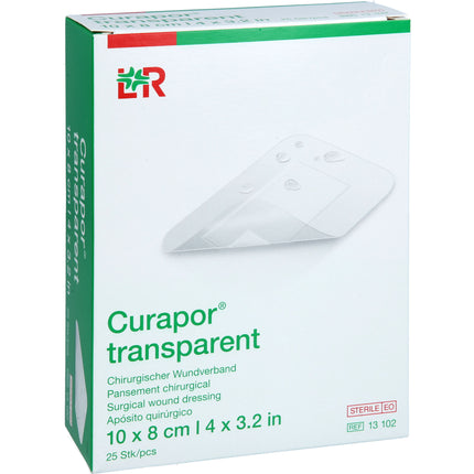 CURAPOR Wundverband steril transparent 8x10 cm