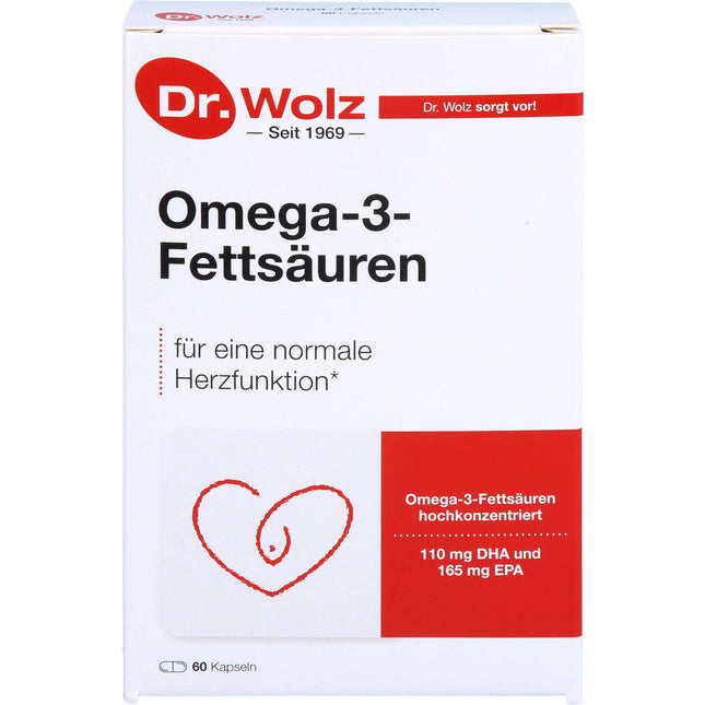 OMEGA-3 FETTSÄUREN 500 mg/60% Kapseln