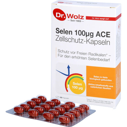 SELEN ACE 100 µg 60 Tage Kapseln