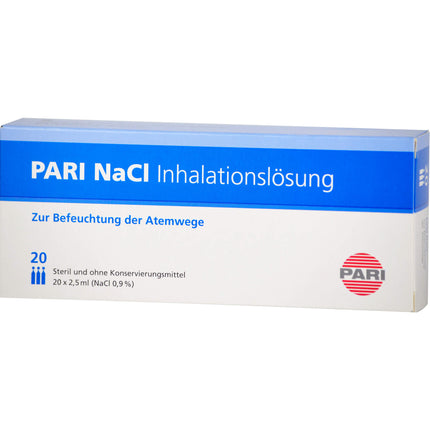 PARI NaCl Inhalationslösung Ampullen