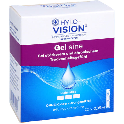 HYLO-VISION Gel sine Einzeldosispipetten