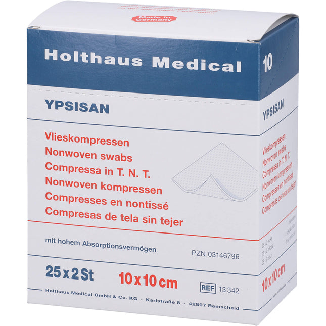 KOMPRESSEN YPSISAN 10x10 cm steril