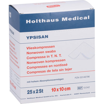 KOMPRESSEN YPSISAN 10x10 cm steril