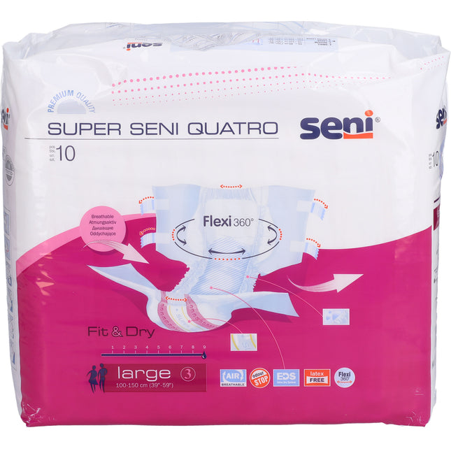 SENI Super Quatro Inkontinenzslip L