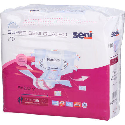 SENI Super Quatro Inkontinenzslip L