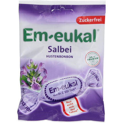 EM-EUKAL Bonbons Salbei zuckerfrei