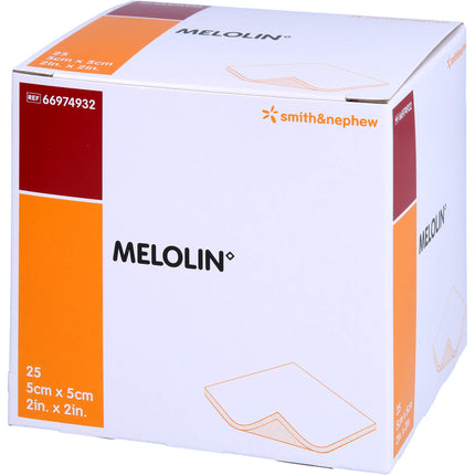 MELOLIN 5x5 cm Wundauflagen steril