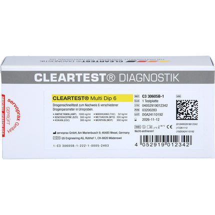DROGENTEST Multi Dip 6 AMP