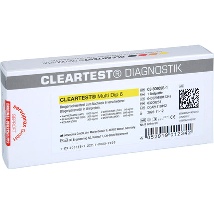 DROGENTEST Multi Dip 6 AMP