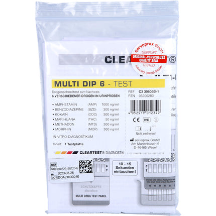 DROGENTEST Multi Dip 6 AMP