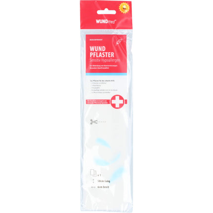 WUNDPFLASTER 6 cmx0,5 m sensitiv hypoallergen