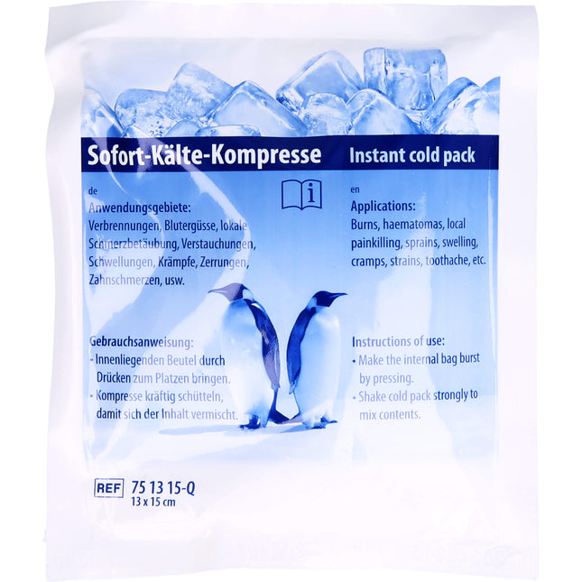 SOFORT-KÄLTE Kompresse Quick 13x15 cm