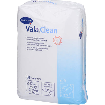 VALACLEAN soft Einmal-Waschhandschuhe