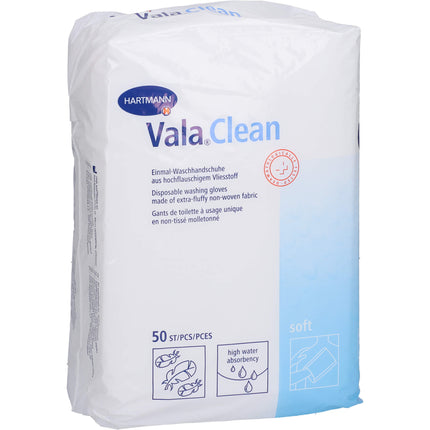 VALACLEAN soft Einmal-Waschhandschuhe