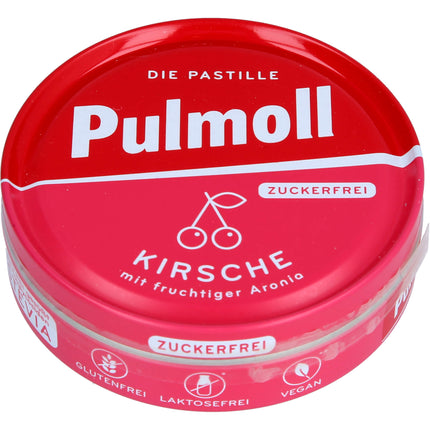 PULMOLL Kirsche zuckerfrei Bonbons