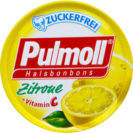 PULMOLL Zitrone zuckerfrei Bonbons