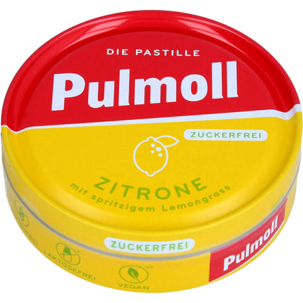 PULMOLL Zitrone zuckerfrei Bonbons